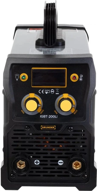 Зварювальний апарат Grunder MMA 7100 Вт (IGBT-200LI) - зображення 1