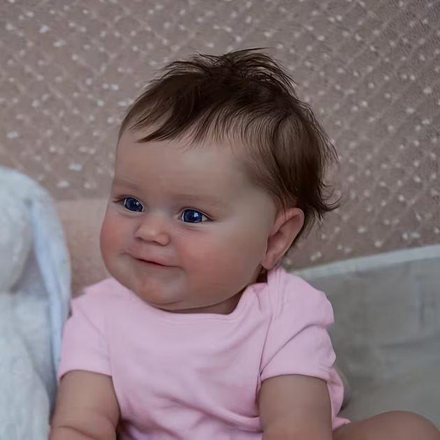 Кукла Реборн 50 см виниловая реалистичный пупс Reborn Baby Princess К0100802 - изображение 6