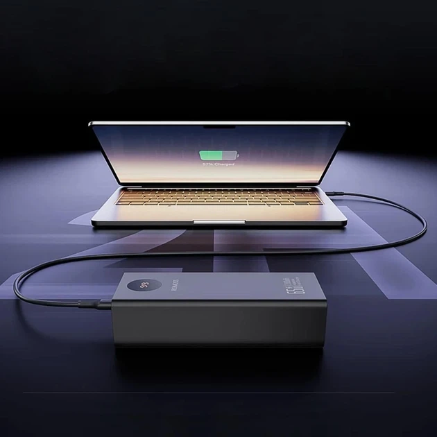 Повербанк ROMOSS PEA27S PRO, 27000mAh 65W Pro для швидкого заряджання смартфонів, ноутбуків і планшетів - зображення 4