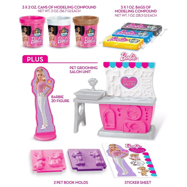 Тісто для ліплення з формами Cra-Z-Art Barbie Зоомагазин (34041CRA) - зображення 5