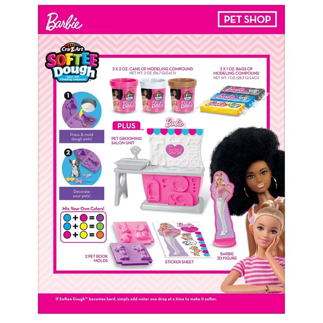 Тісто для ліплення з формами Cra-Z-Art Barbie Зоомагазин (34041CRA) - зображення 7