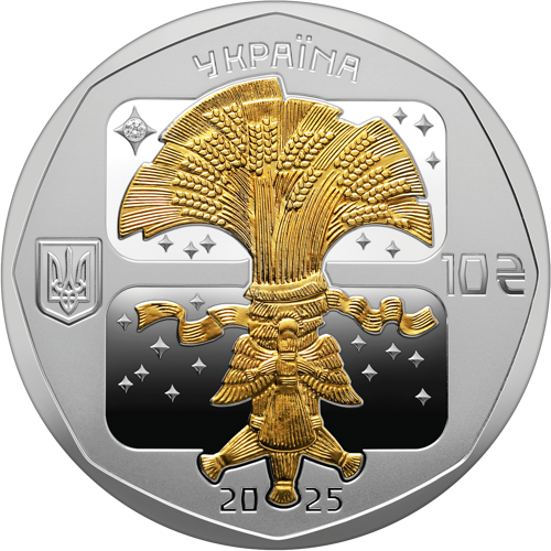 Монета НБУ Срібна Дух Різдва 31.1 г 2026 рік - зображення 3