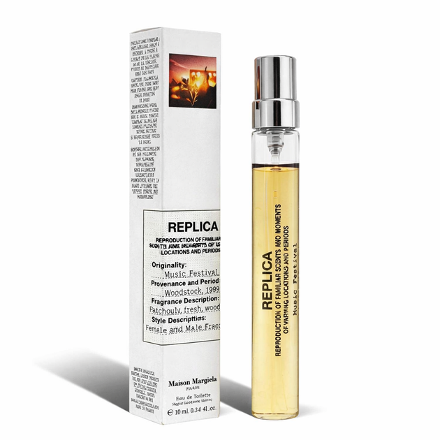 Туалетна вода унісекс Maison Margiela Replica Music Festival 10 ml mini - Фото 1 Туалетна вода унісекс Maison Margiela Replica Music Festival 10 ml mini - изображение 1