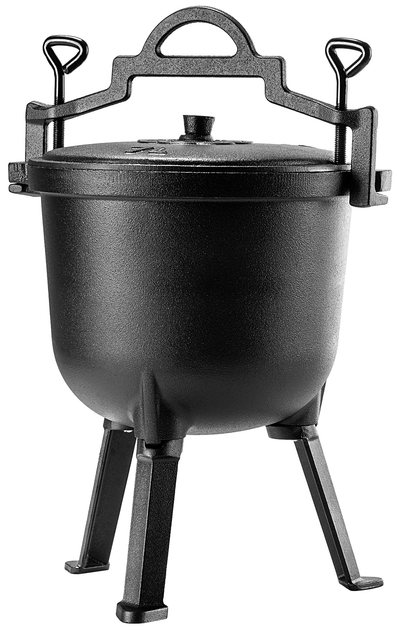 Zestaw Kadax kociołek myśliwski Hagen 7L + łyżka (5906638303788) - obraz 2