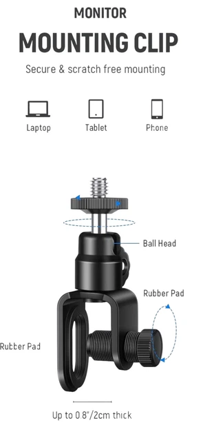 Світлодіодна студійна лампа Neewer Handy & Laptop PL81 (6976831830205) - зображення 3