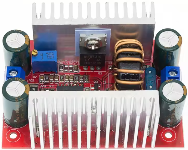 Повышающий DC/DC преобразователь 400W 15A CC/CV (Boost) с регулировкой тока и напряжения - изображение 2