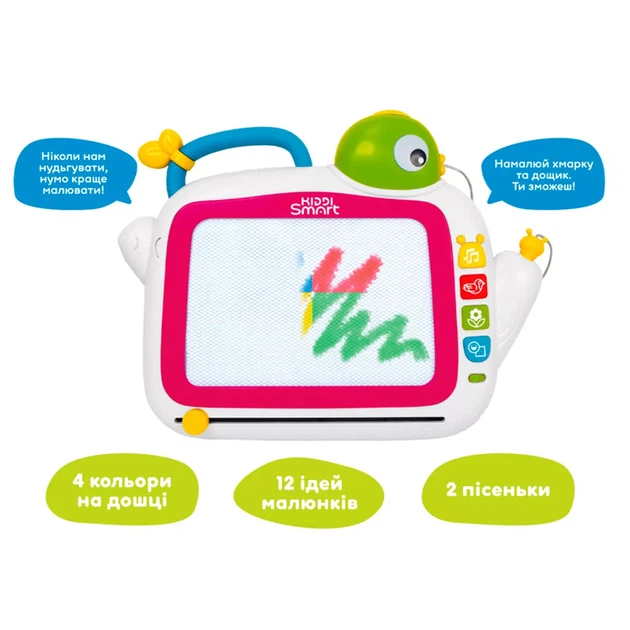 Доска магнитная Kiddi Smart Музыкальные краски (DM909-UA) - изображение 2