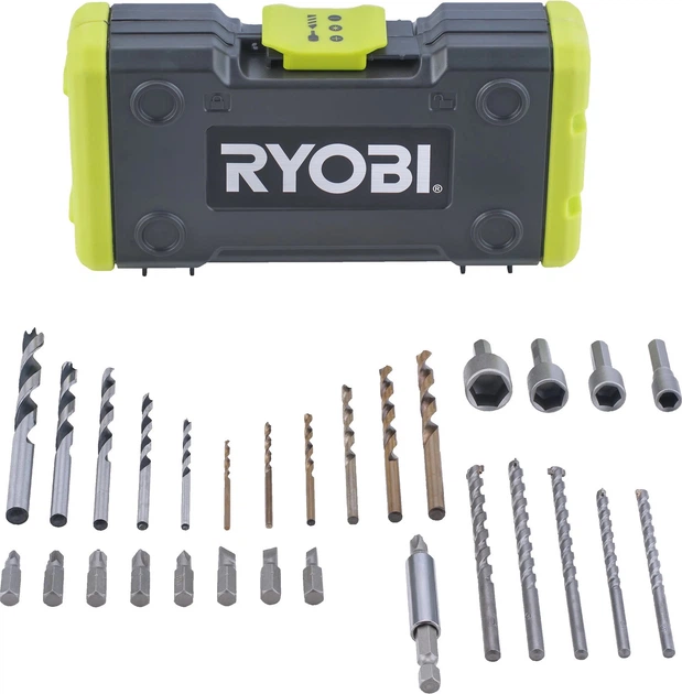 Zestaw bitów i wierteł RYOBI 30 szt (RAK30MIX) - obraz 2