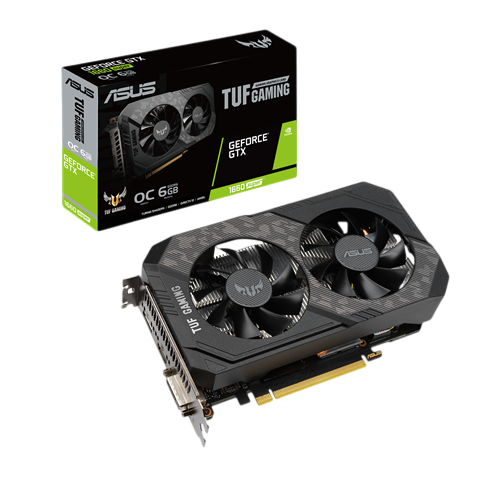 Відеокарта GeForce GTX 1660 Super 6GB Asus TUF Gaming OC (TUF-GTX1660S-O6G-GAMING) Б/В - Фото 2 Відеокарта GeForce GTX 1660 Super 6GB Asus TUF Gaming OC (TUF-GTX1660S-O6G-GAMING) Б/В - зображення 2