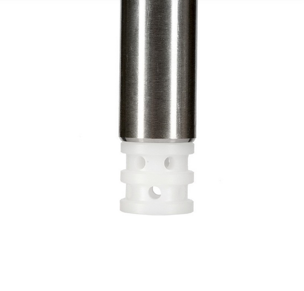 Шахта для кальяна Aroma Hookah Classic White Арома Хука 50 см нержавеющая сталь ⌀ 16 мм на уплотнителе с диффузором белая - изображение 4