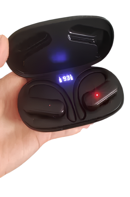 Бездротові, спортивні навушники A520 TWS Bluetooth, сенсорні зі спортивним кріпленням за вухо - Фото 4 Бездротові, спортивні навушники A520 TWS Bluetooth, сенсорні зі спортивним кріпленням за вухо - зображення 4