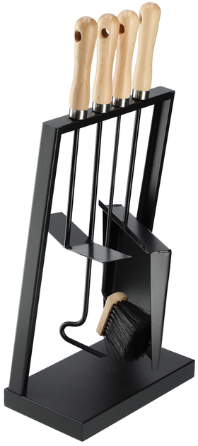 Zestaw kominkowy Kadax Stea 5w1 Czarny (5903699494592) - obraz 4