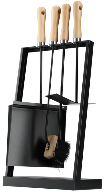 Zestaw kominkowy Kadax Stea 5w1 Czarny (5903699494592) - obraz 8