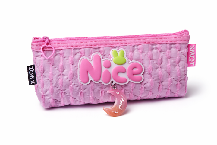 Пенал-косметичка "Nice" 20*8*4 (77-17) РОЗОВЫЙ -- pk610-1 - Фото 1 Пенал-косметичка "Nice" 20*8*4 (77-17) РОЗОВЫЙ -- pk610-1 - изображение 1