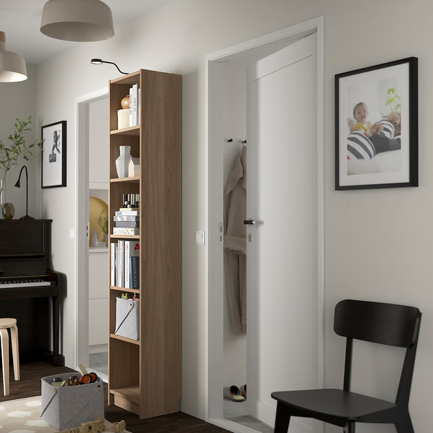 Книжкова шафа BILLY IKEA 604.773.82 дуб - Фото 3 Книжкова шафа BILLY IKEA 604.773.82 дуб - зображення 3