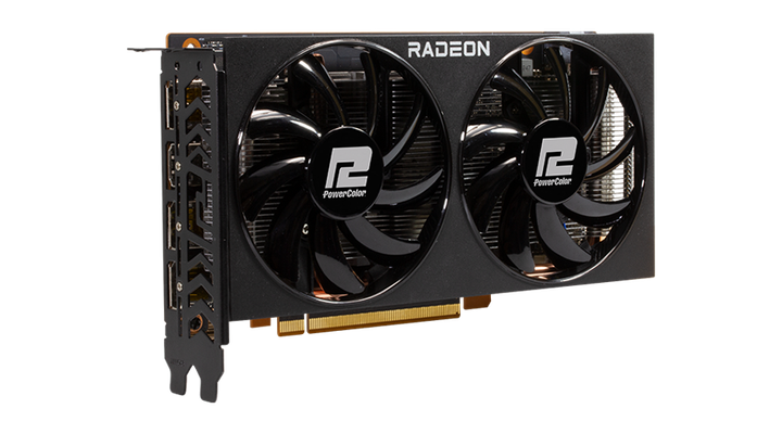 Видеокарта AMD Radeon RX 6600 XT 8GB PowerColor Fighter (AXRX 6600 8GBD6-3DH) Б/У - изображение 3