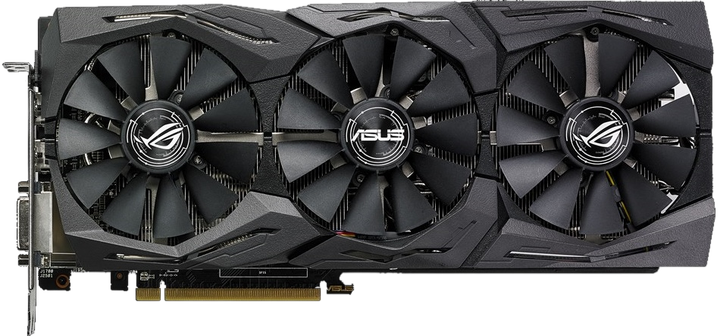 Відеокарта AMD Radeon RX 580 8GB Asus ROG Strix (ROG-STRIX-RX580-8G-GAMING) Б/В - Фото 1 Відеокарта AMD Radeon RX 580 8GB Asus ROG Strix (ROG-STRIX-RX580-8G-GAMING) Б/В - зображення 1