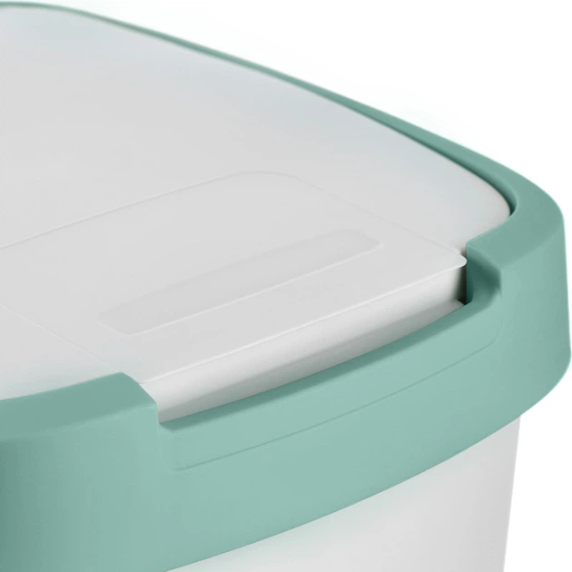 Kosz na śmieci Kadax Pesmes 25 l Jasno zielony-biały K9702 (5903699492765) - obraz 4
