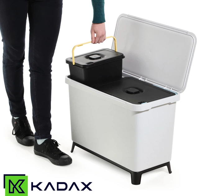 Zestaw koszy na śmieci Kadax Franey 10 + 23 L K9801 (5903699493779) - obraz 11