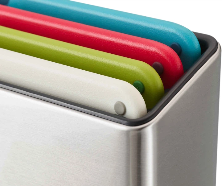 Zestaw desek do krojenia z etui Joseph Joseph Folio w różnych kolorach 4 szt (5028420006308) - obraz 2