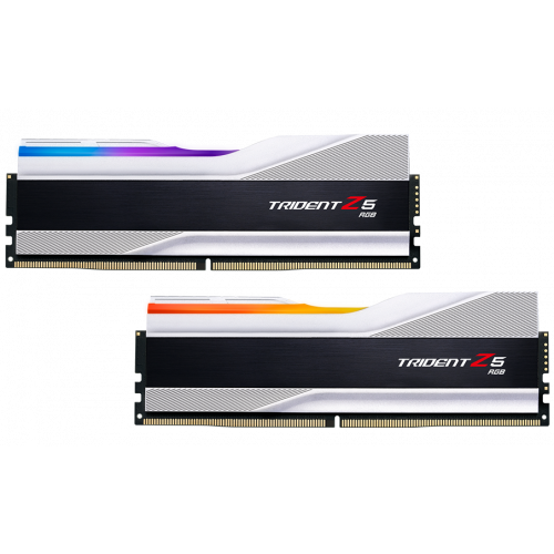 Оперативна пам'ять G.Skill 32GB (2x16GB) DDR5 5600MHz Trident Z5 Silver (F5-5600J4040C16GX2-TZ5S) - Фото 1 Оперативна пам'ять G.Skill 32GB (2x16GB) DDR5 5600MHz Trident Z5 Silver (F5-5600J4040C16GX2-TZ5S) - изображение 1