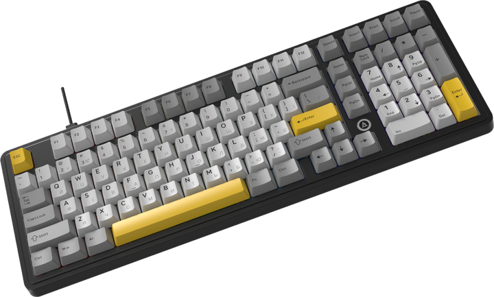 Клавіатура AJAZZ AK980 Magnetic Switch Black/Grey/Yellow (AK980-MAX-M-BGY) - зображення 5
