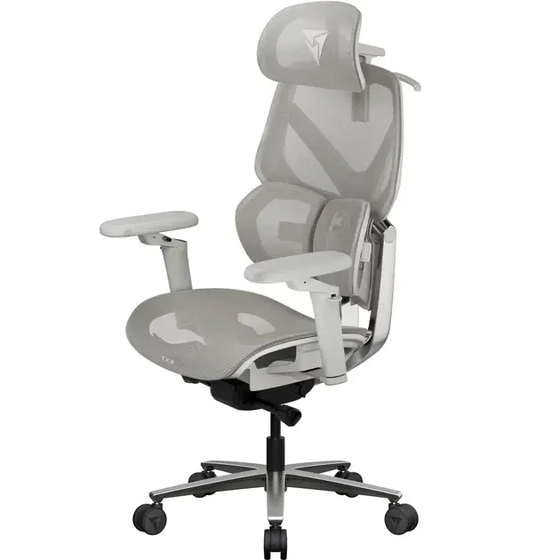 Кресло для геймера TX3 Flex Pro Mesh Light Grey (TEGC-3076104.42) - изображение 6