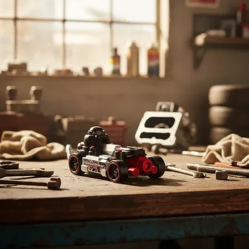 Машинка Хот Вілс 1:64 Speed Driver колекція Experimotors Hot Wheels Mattel JBB88 - Фото 3 Машинка Хот Вілс 1:64 Speed Driver колекція Experimotors Hot Wheels Mattel JBB88 - зображення 3