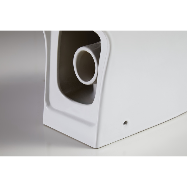 Унитаз напольный безободковый с торннадо смывом TOBIO TB-316 - Фото 4 Унитаз напольный безободковый с торннадо смывом TOBIO TB-316 - изображение 4