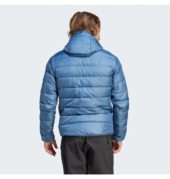 Синій пуховик чоловічий hooded jacket blue Terrex Multi Light Down xs - зображення 2
