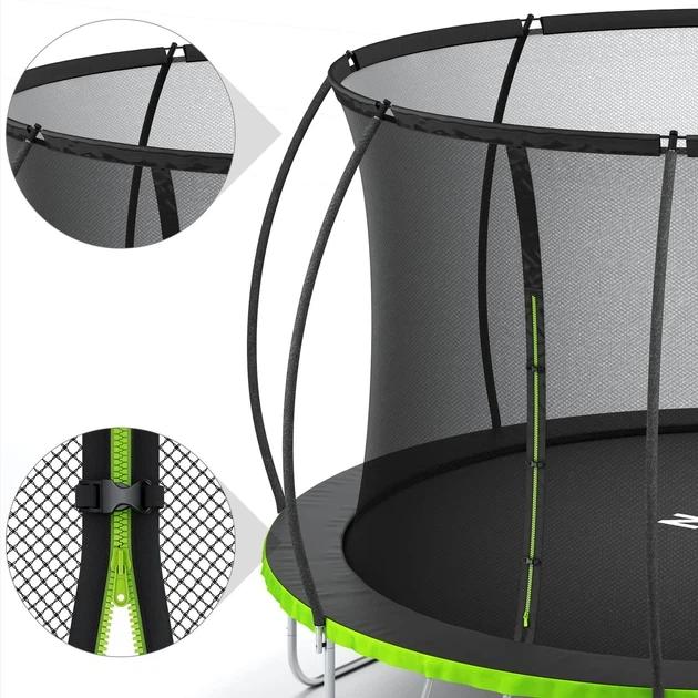 Батут Zipro Premium 252 см із Внутрішньою Захисною Сіткою Jump Pro 8FT IN - Фото 4 Батут Zipro Premium 252 см із Внутрішньою Захисною Сіткою Jump Pro 8FT IN - изображение 4