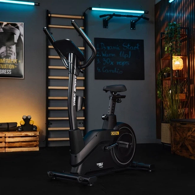 Велотренажер з електромагнітним механізмом Trex Spor EXEN TX-950EB чорного кольору - Фото 8 Велотренажер з електромагнітним механізмом Trex Spor EXEN TX-950EB чорного кольору - изображение 8