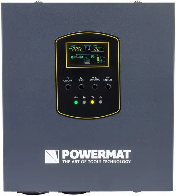 ДБЖ Powermat PM1220 500ВА 300Вт чиста синусоїда PM-UPS-500MW - Фото 5 ДБЖ Powermat PM1220 500ВА 300Вт чиста синусоїда PM-UPS-500MW - изображение 5