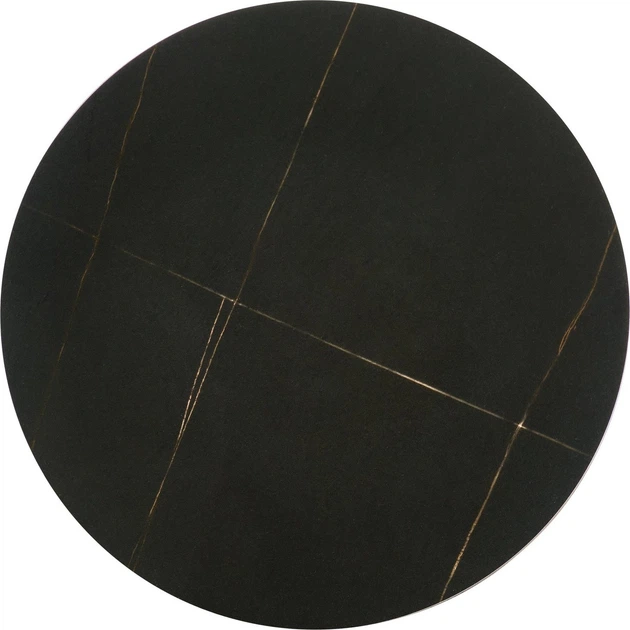 Столик Halmar Verde Чорний мармур / Чорний (5905248129788) - зображення 2