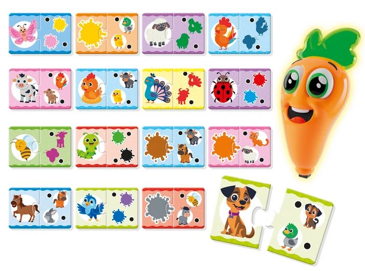 Gra planszowa edukacyjna Lisciani Carotina Baby Farma (8008324107308) - obraz 2