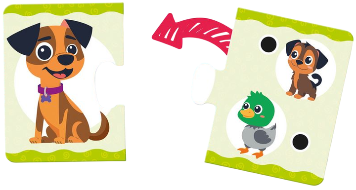 Gra planszowa edukacyjna Lisciani Carotina Baby Farma (8008324107308) - obraz 4