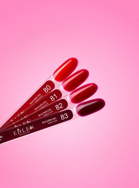 Сменный картридж Edlen Builder Gel No81 Love In Lviv 15 мл - Фото 3 Сменный картридж Edlen Builder Gel No81 Love In Lviv 15 мл - изображение 3