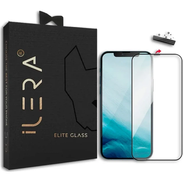 Защитное стекло iLera DeLuxe FullCover Glass для iPhone 14 Pro Max - изображение 2