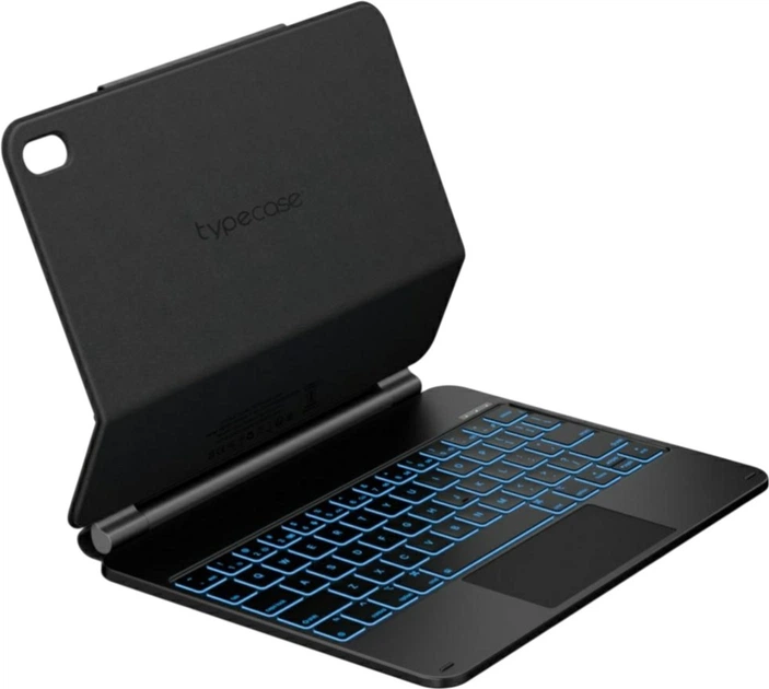 Чохол-клавіатура Typecase Edge для Apple iPad 11" 2025/10.9" 2022  Black (KB206-100-D-BLK-BLK-B-US-V5B) - зображення 3