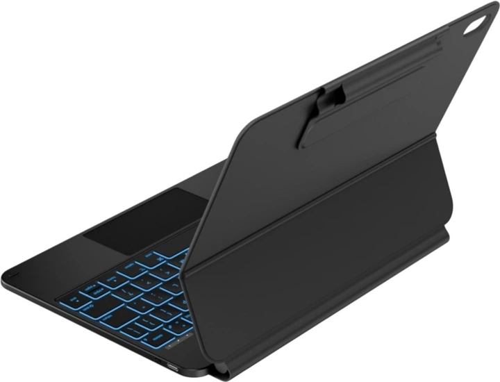 Чохол-клавіатура Typecase Edge для Apple iPad 11" 2025/10.9" 2022  Black (KB206-100-D-BLK-BLK-B-US-V5B) - зображення 6