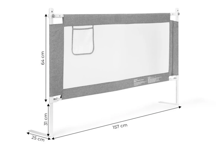 Barierka ochronna na łóżko EcoToys 160 cm (5905817011063) - obraz 4