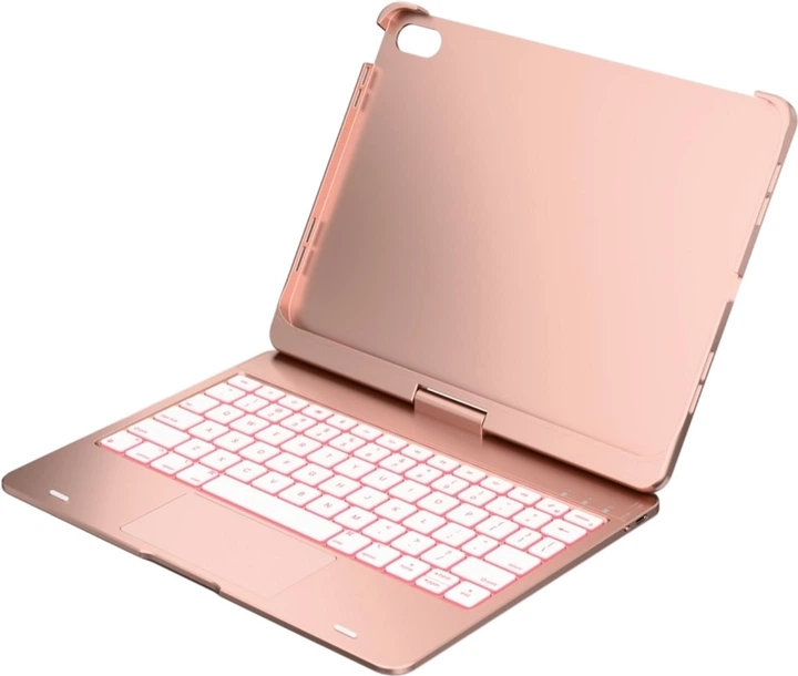 Чохол-клавіатура Typecase Flexbook Touch для Apple iPad 11" 2025/10.9" 2022 Pink (KB201T-100-B-RSE-WHT-B-US-V3) - зображення 5