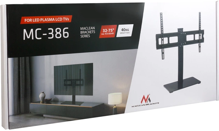 Uniwersalny uchwyt biurkowy Maclean MC-386 32-75" (5902211137603) - obraz 2