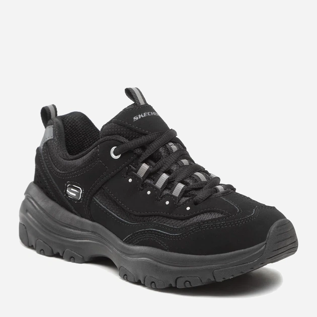 Buty sportowe damskie skórzane Skechers I Conik 88888250-BBK 37 Czarne (193113296108) - obraz 3