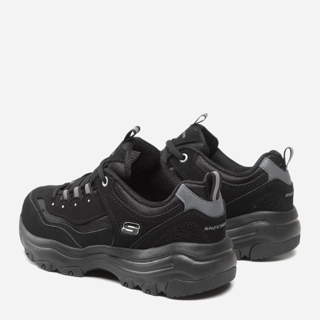 Buty sportowe damskie skórzane Skechers I Conik 88888250-BBK 37 Czarne (193113296108) - obraz 4