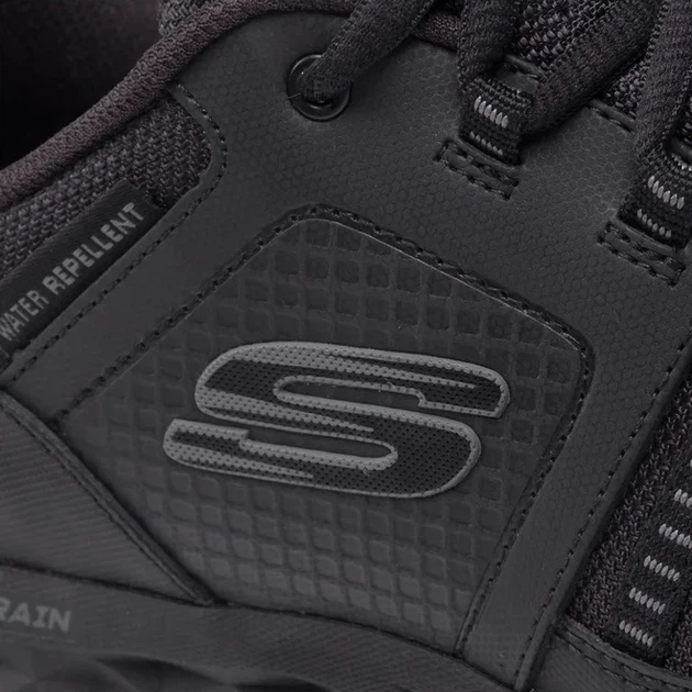 Buty trekingowe męskie skórzane Skechers Escape Plan 51591-BBK 40 Czarne (192283736216) - obraz 8