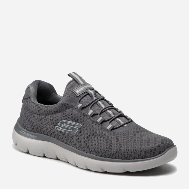 Чоловічі кросівки Skechers Summits 52811-CHAR 42 Сірі (191665120759) - зображення 2