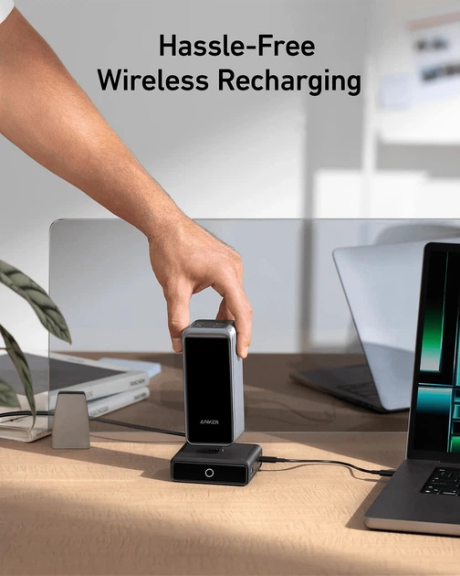 Сетевое зарядное устройство для Charging Base for Anker Prime 100W Black Anker 000343117 - изображение 2