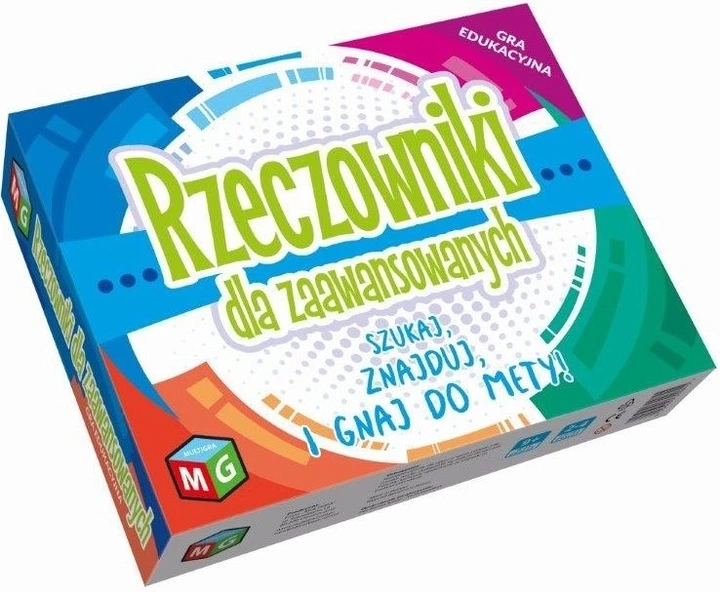 Настільна гра Multigra MG Іменники для просунутих 00815 (5906395300815) - зображення 2