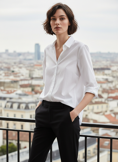 Брюки H&M 42 Черный (HM-03500826-Black) - изображение 2